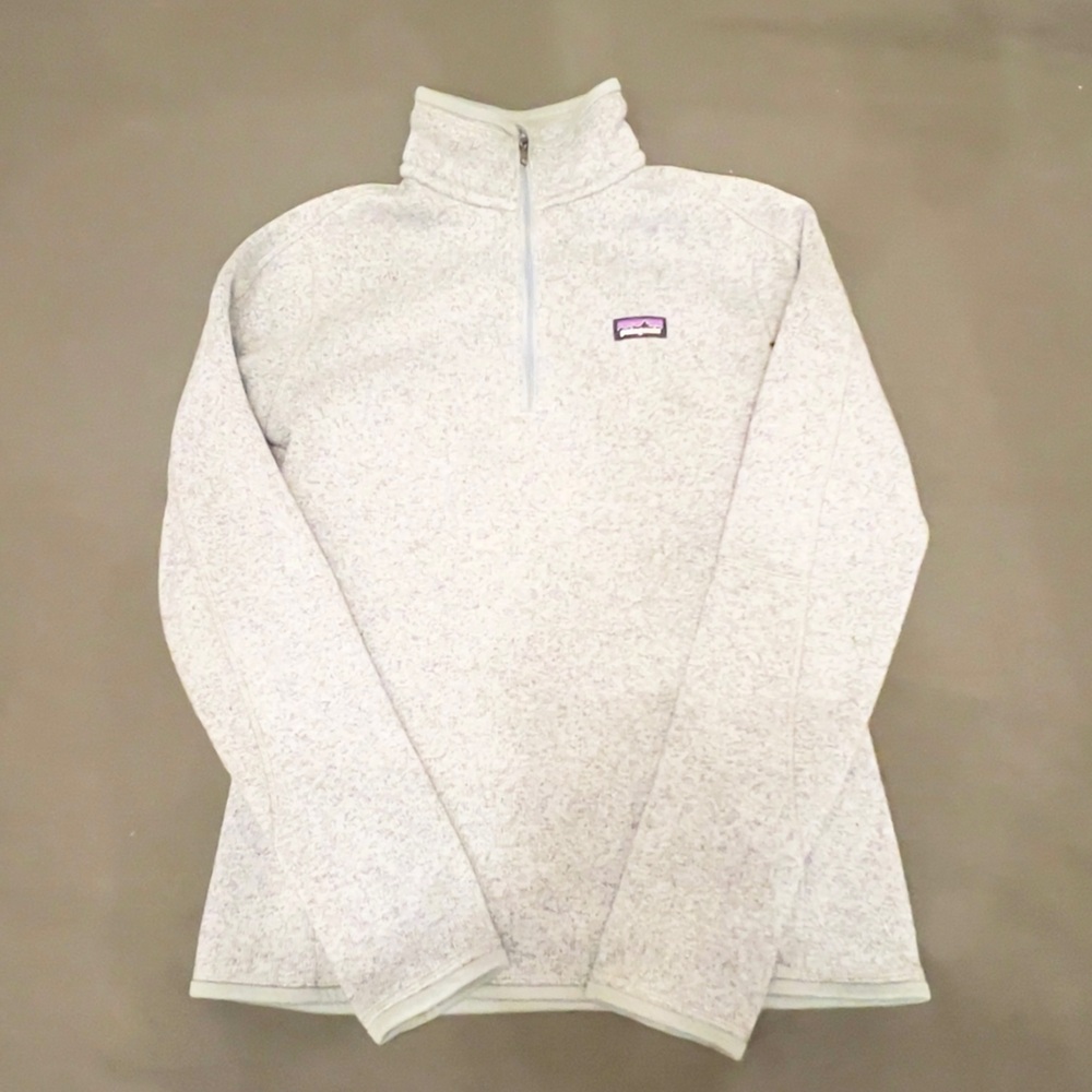 Patagonia Better Sweater 1/4 zip green Women’s - Picture 2 of 6
